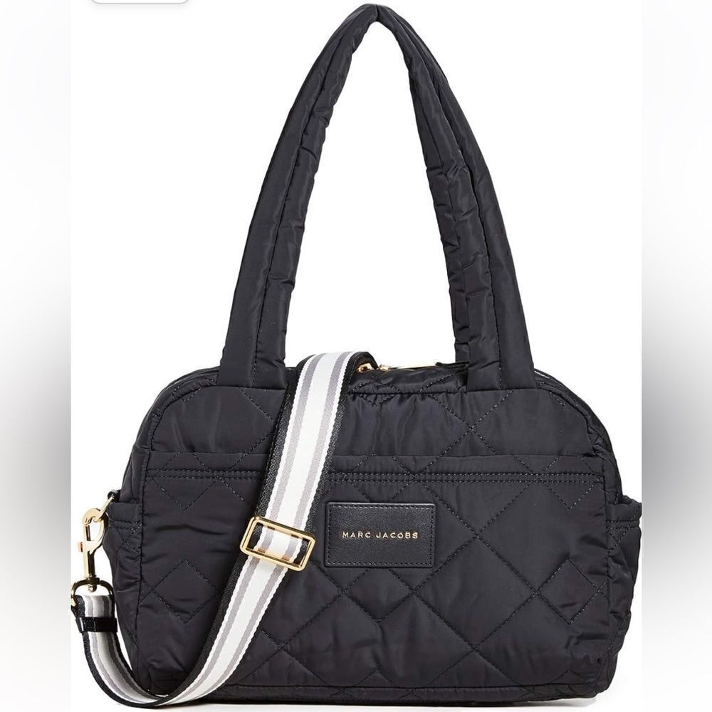 The Marc Jacobs Small Quilted Nylon Weekender Bag!